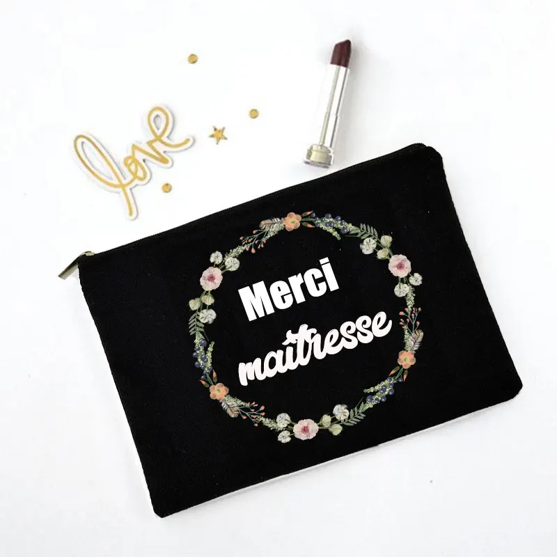 Beauty Makeup Women - Bolsa de maquillaje con estampado de