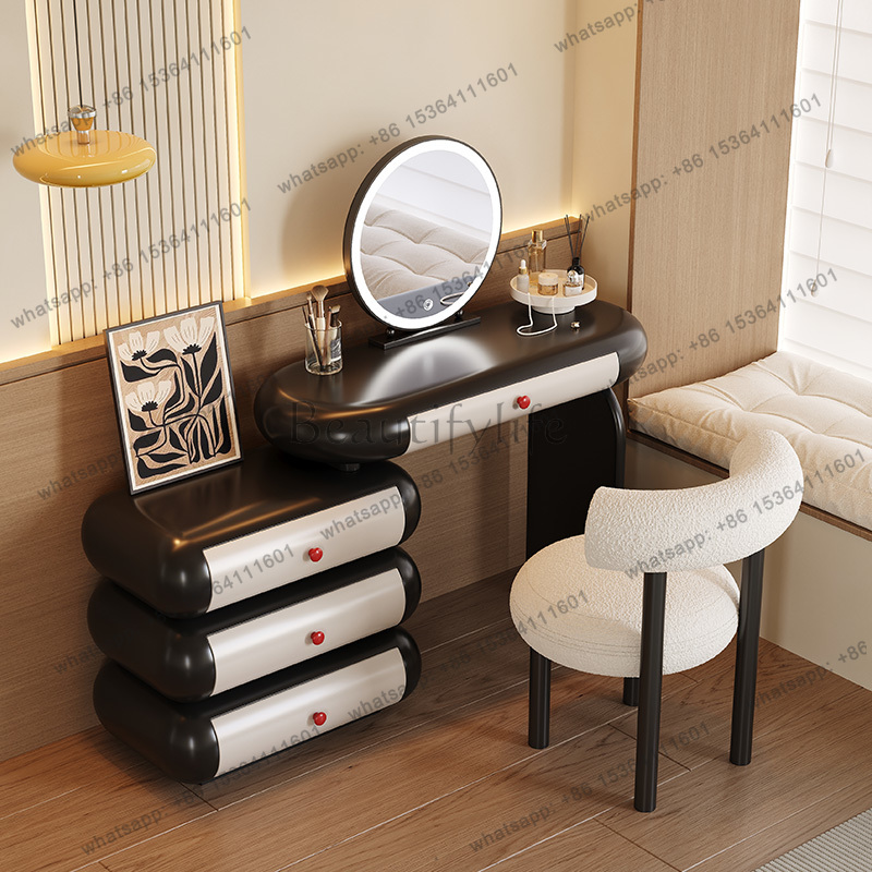 Mesa de tocador moderna para d - Beauty Without Makeup reseña y precio