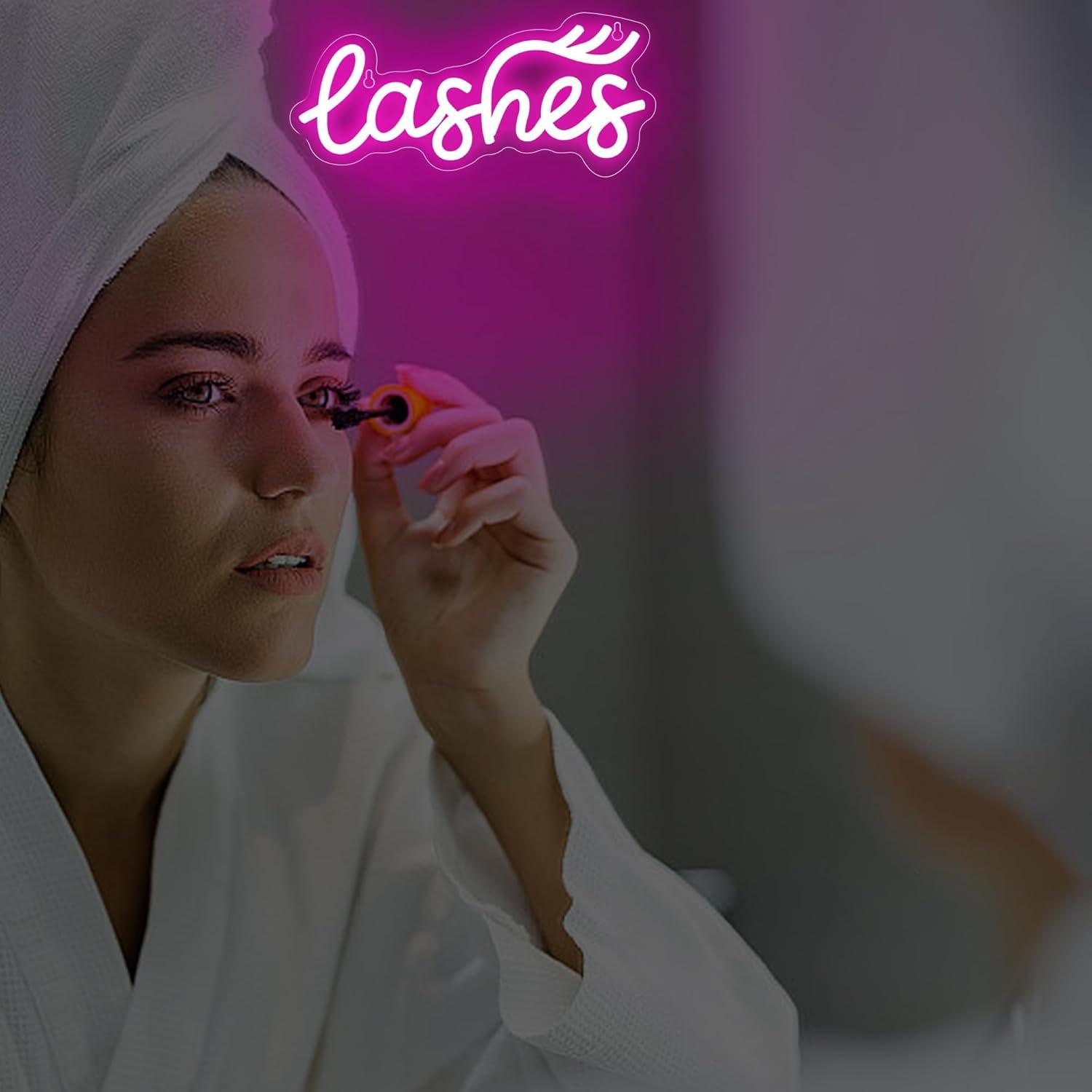 Letrero de Neón con Texto de P - Beauty No Makeup reseña y precio