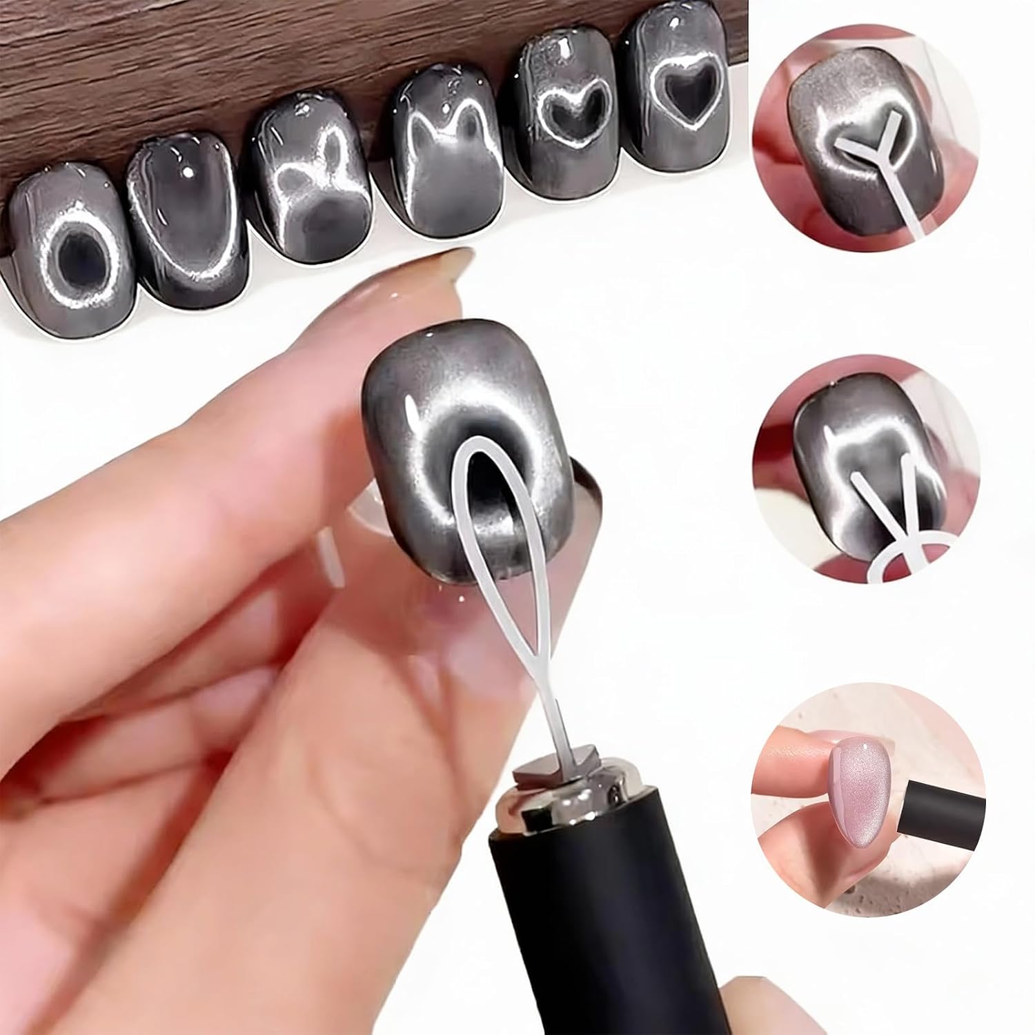 Juego de 10 Imanes para Uñas E - Contour Palette Stick reseña y precio